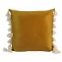 Capa De Almofada Boho em Suede - 1