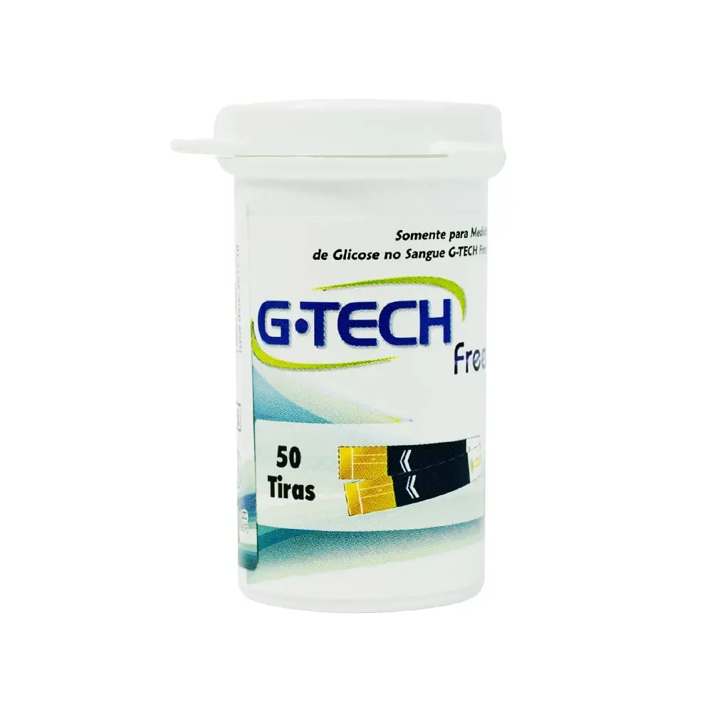G-Tech Tiras Reagentes Free Com 50 Tiras - 1