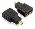 Adaptador Micro HDMI Macho para Fêmea 4K - 1