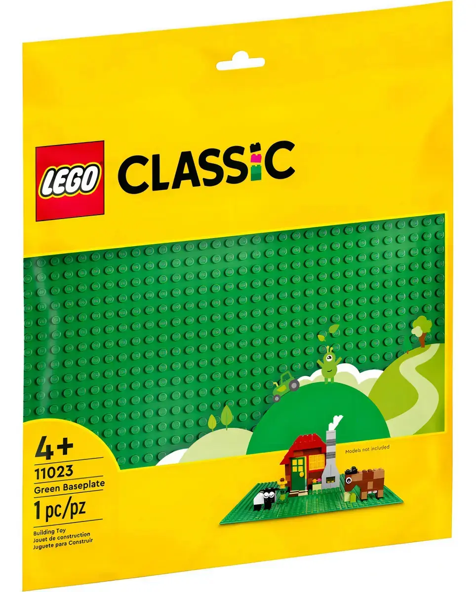 Lego Classic 11023 Base Plate Placa Verde Eco Embalagem Quantidade de peças 1