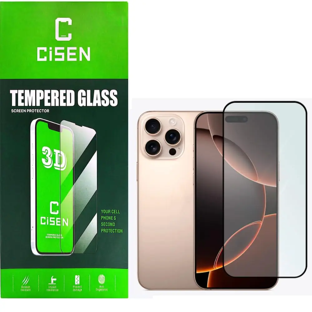 Película VIDRO 3D, IPHONE X / 11/12 / 13/14 / 15 / 16e 17 AIR PRO MAX Proteção Total, Anti-Riscos e Sem Perder o Brilho (15/ 15PRO / 16)