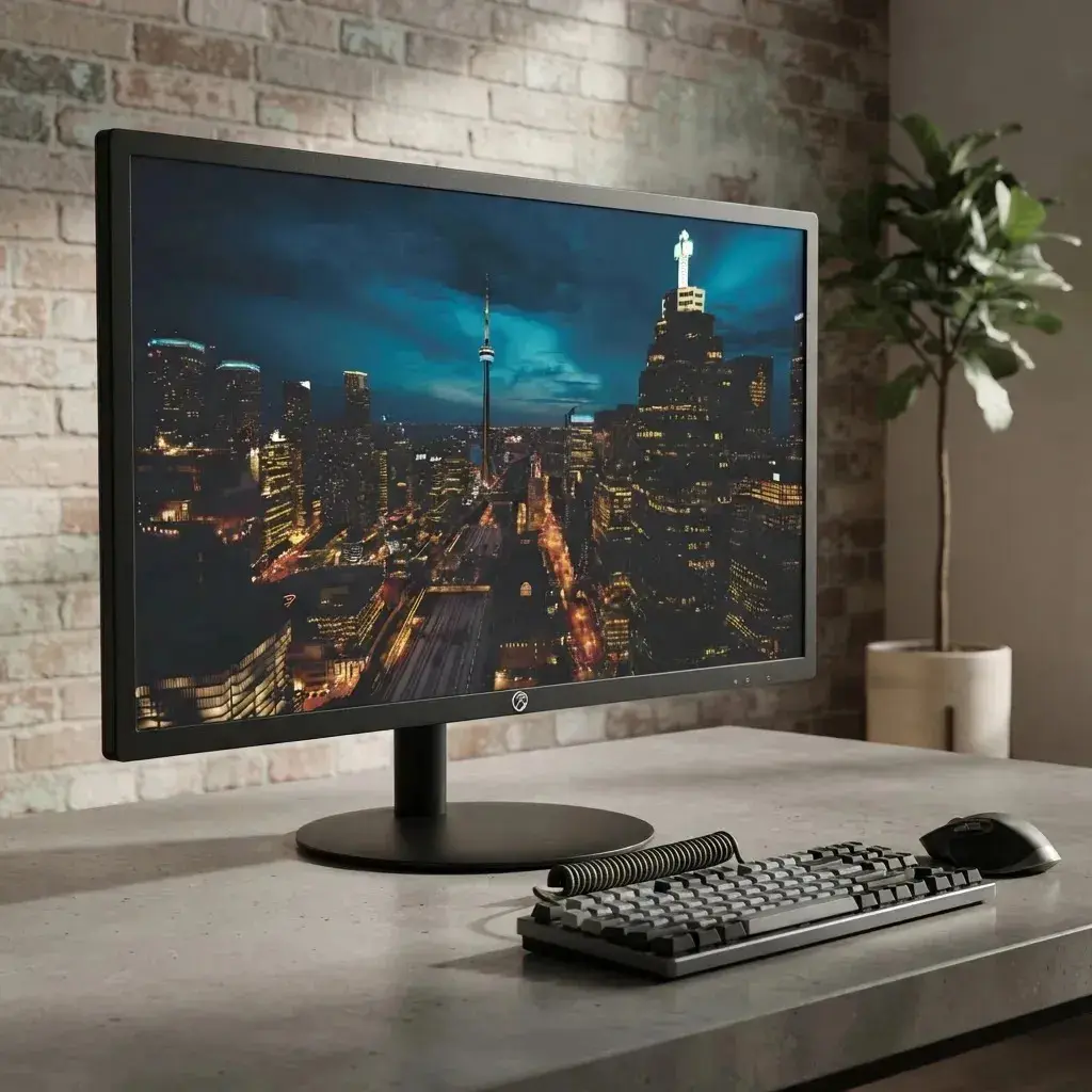 Monitor LED 20 Brazil PC 20WR - 1600x900, 75Hz, 5ms - HDMI/VGA - Preto thumbnail 8