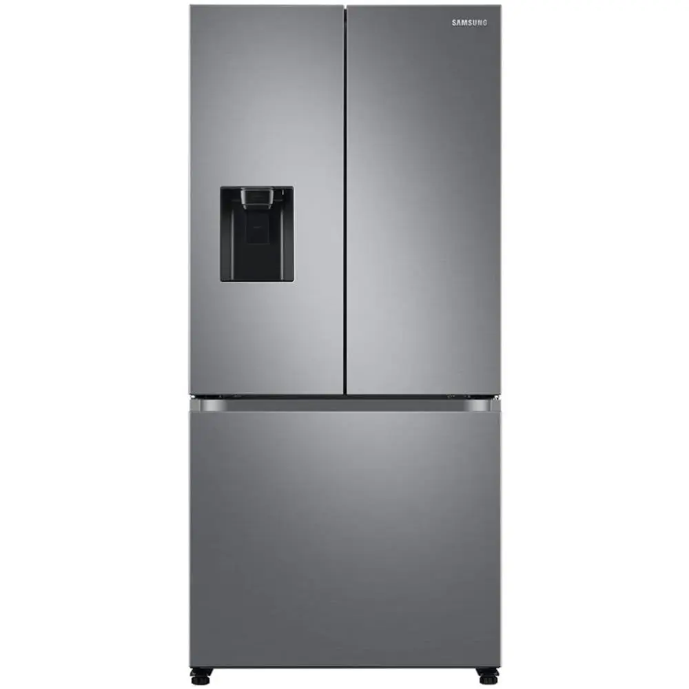 Geladeira Samsung RF49A Inverter Frost Free 3 Portas com Dispenser de Água 549L Inox Look 220V