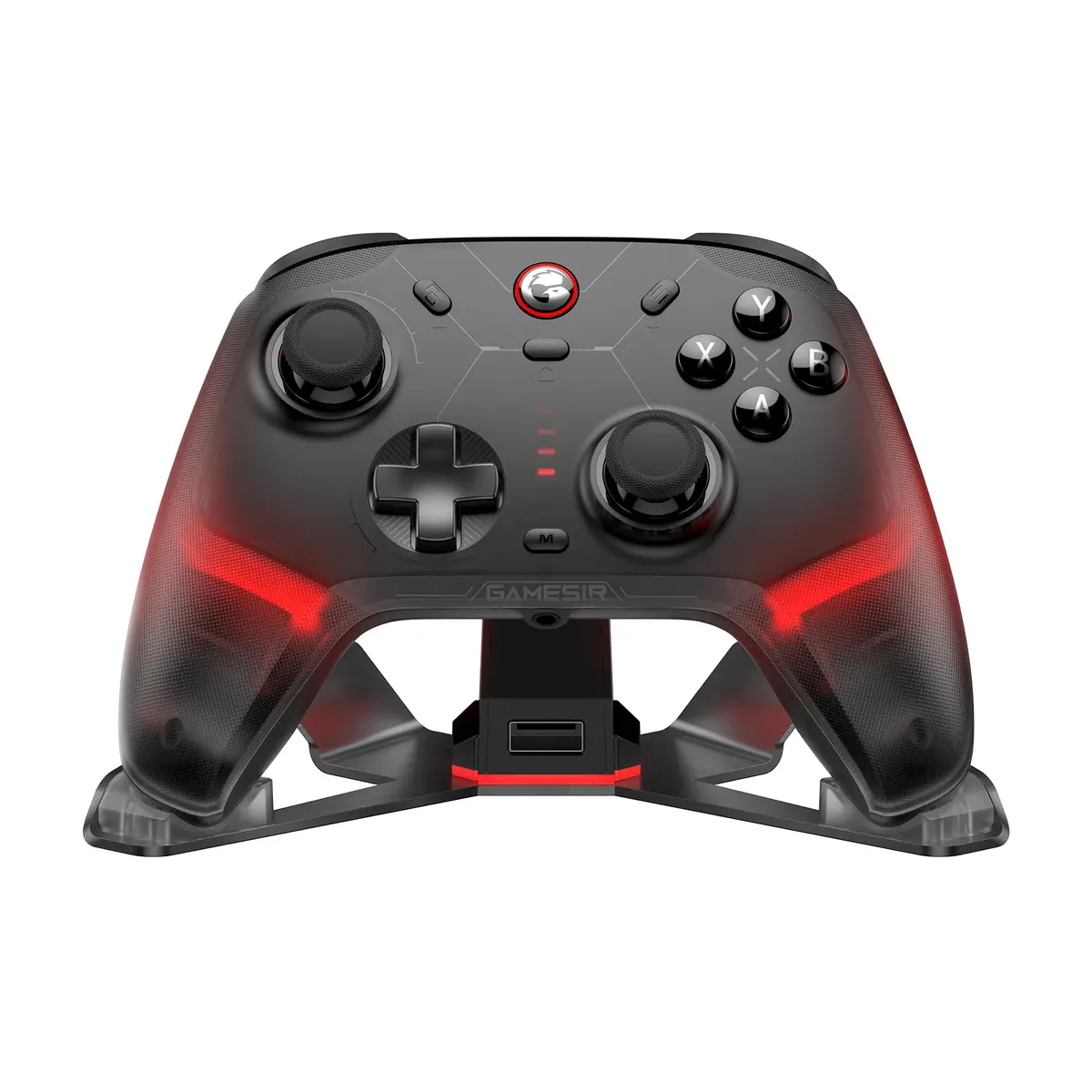 GameSir Cyclone 2 Wireless PC Controller,1000Hz,TMR Joysticks | Efeito Hall e micro gatilhos 2 em 1, controle de jogos de PC para PC/Android/Switch/Switch 2 com base de carregamento