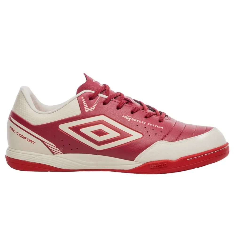 Chuteira Umbro Neo Comfort Futsal Branca e Azul
