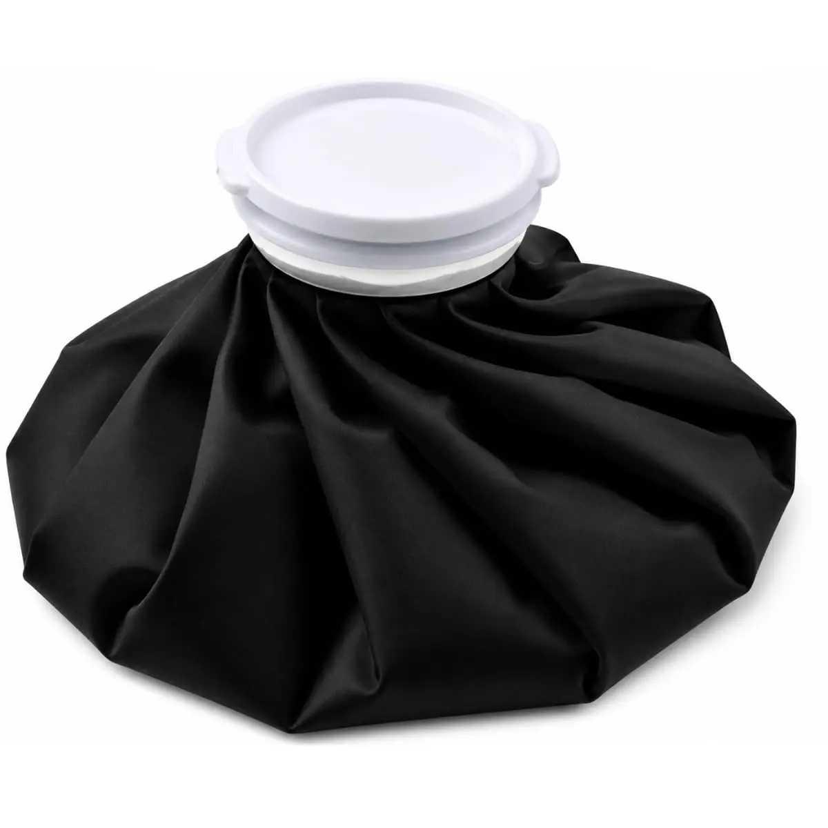 Bolsa de Gelo Flexível para Compressa Quente e Fria, 1,5 Litros (PRETO)