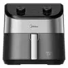 Fritadeira Air Fryer 5,5l Widemax Preto E Inox Midea - 1