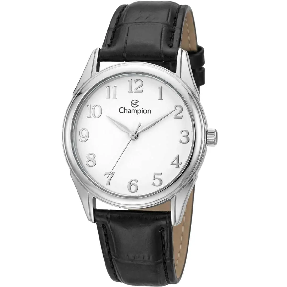 Relógio Champion Feminino Analógico Prateado CH24660Q – Elegante, Casual, Pulseira de Coura, Original