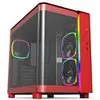 Gabinete King 95 Pro, ARGB, Mid Tower, Vidro Temperado, ATX, Red, Sem Fonte, Com 6 Fans - 1