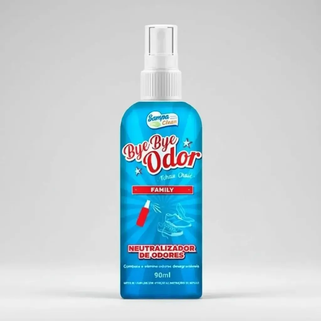 Bye Bye Odor Tchau Chulé Neutralizador Family