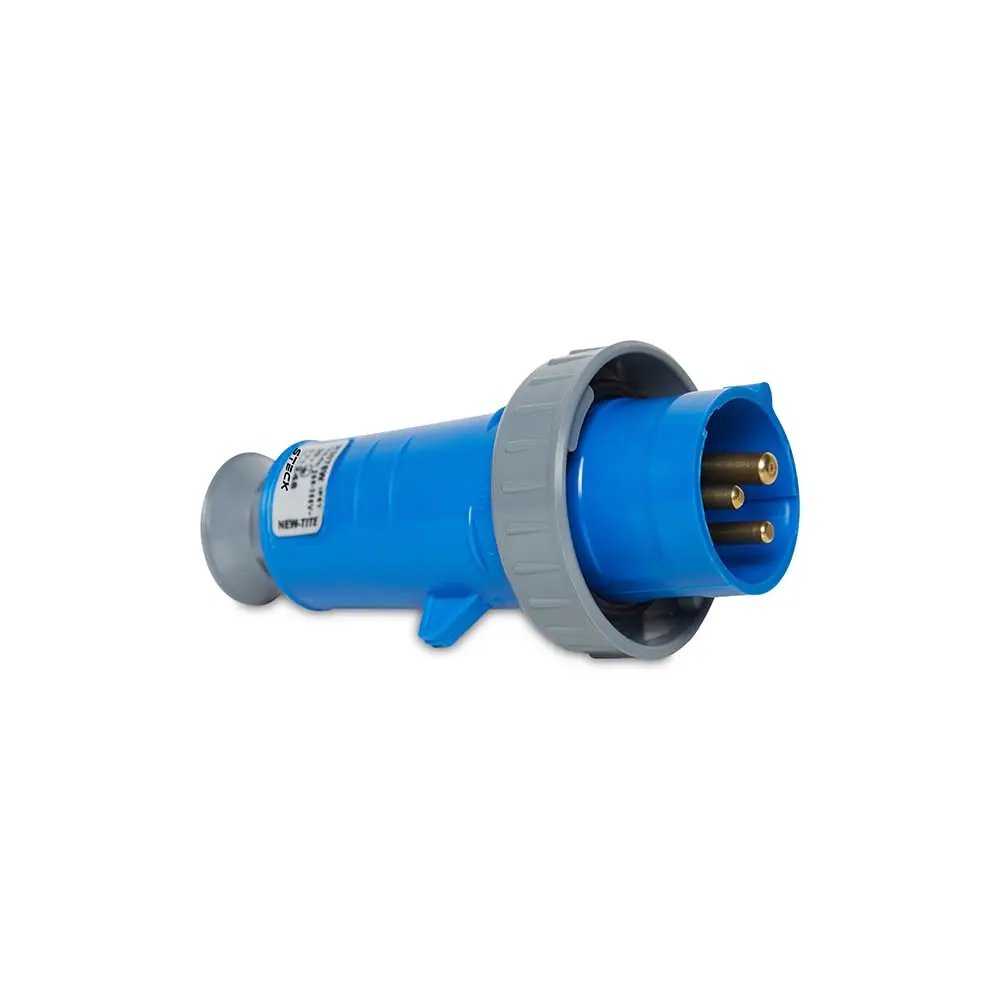 Steck, Plugue Móvel, 2P+T 16A, Newkon®, Azul, N3076