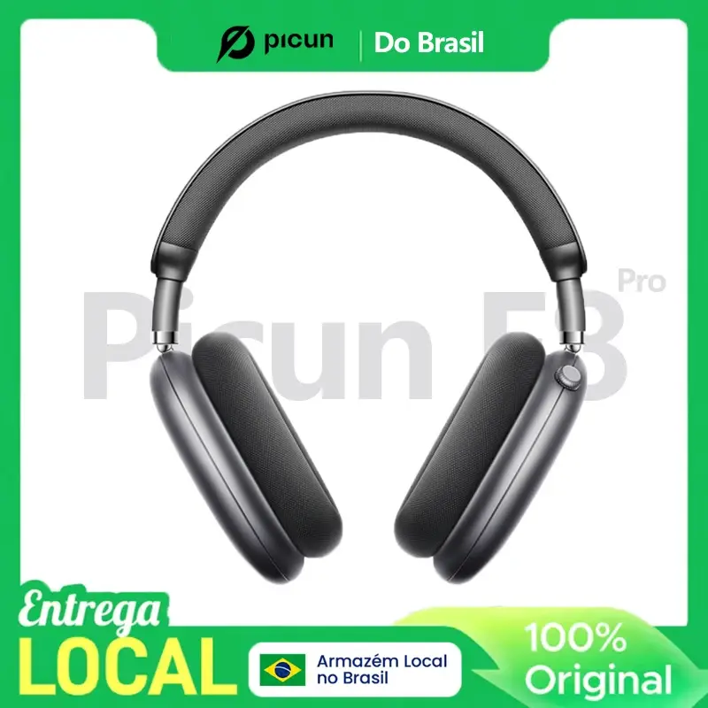 Picun f8 pro anc fones de ouvido sem fio cabeça rastreamento áudio espacial 3d-52db anc alta fidelidade bluetooth fone de ouvido enc hd microfone app de baixa latência - 1