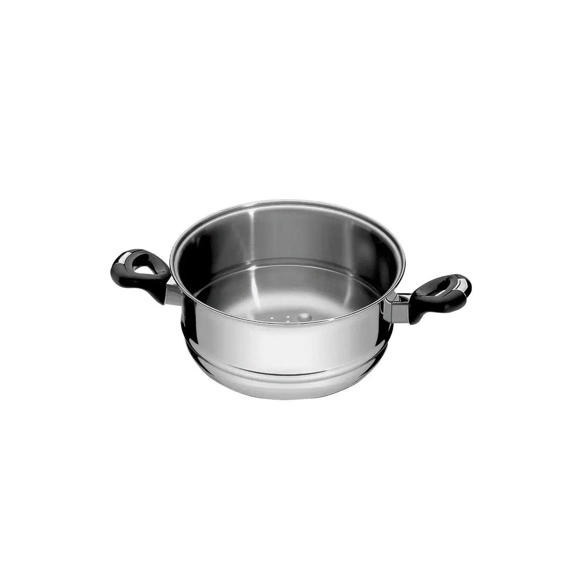 Cozi-Vapore Alças de Baquelite, Tramontina, Solar 62730200, Inox, dimetro de 20 cm, 3.2 L