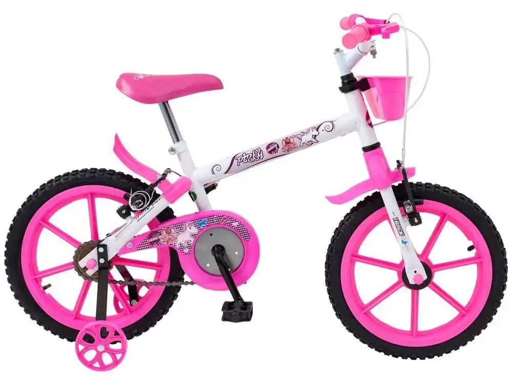 Bicicleta Infantil Aro 16 Track Bikes PINKY WR