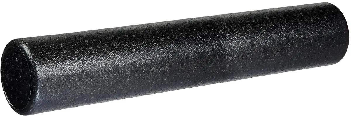 JustGoFit Rolo De Massagem 90cm Preto – Liberação Miofascial, Alívio Muscular, Flexibilidade, Pilates