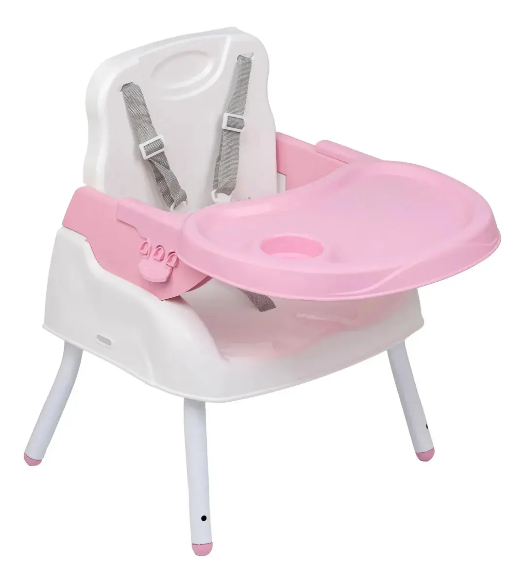 Cadeira De Alimentação Bebê Portátil 3em1 Styll Baby Segura Cor Rosa-claro Cor thumbnail 3