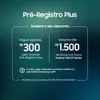 Pré-registro Gratuito + Pré Registro Plus - Garanta até R$1500 de desconto no novo Lançamento Tab S11 - 1