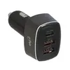 Carregador Veicular 56W USB-C/USB-A ELG Preto - 1