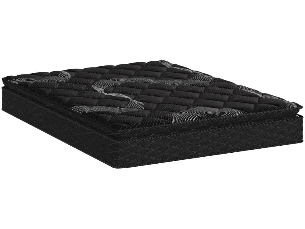 Colchão Casal Umaflex de Mola 25x138x188cm Duomo Black
