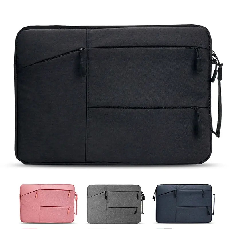 Bolsa para laptop 13 14 15 16 polegadas à prova d'água capa para notebook para macbook air pro 15.4 15.6 lenovo bolsa para computador maleta