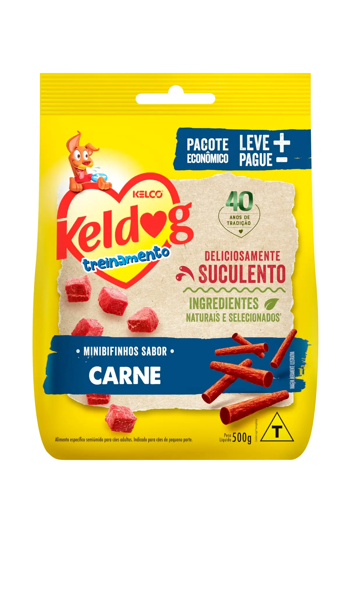 Keldog Bifinho Evolutivo Criadores Mini Carne 500G - 1
