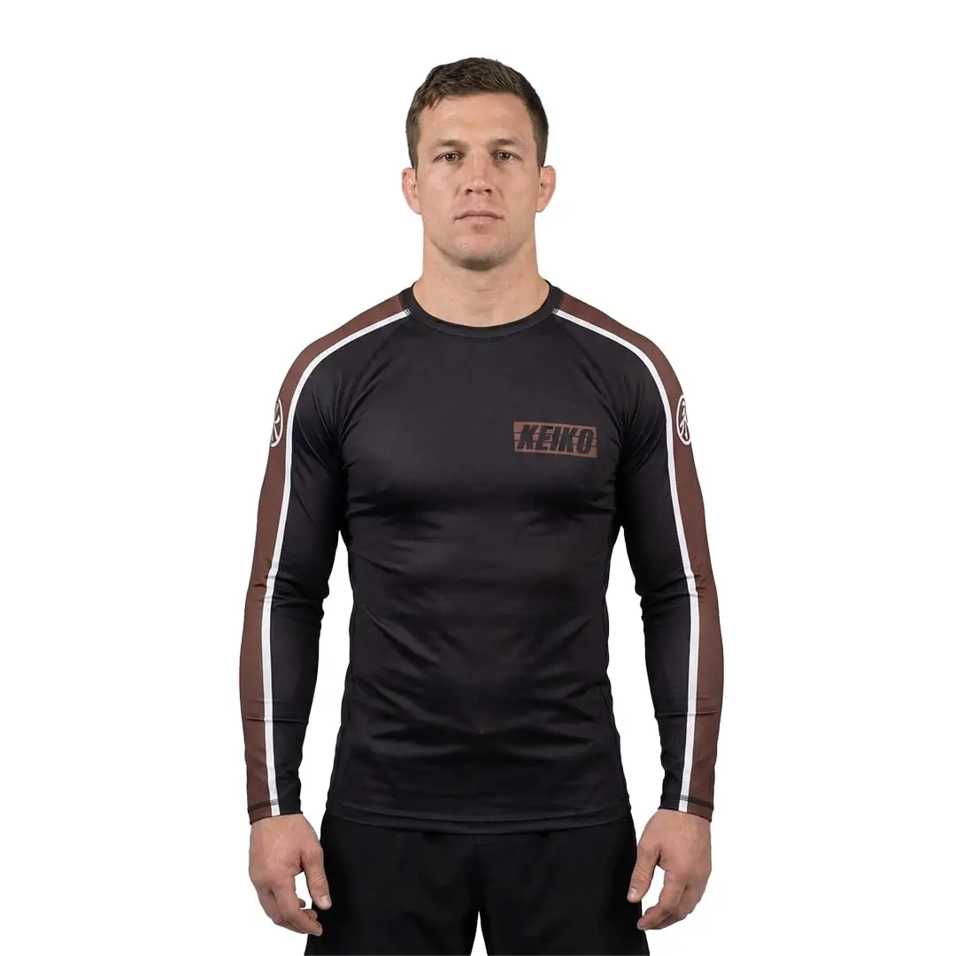 Rashguard Road Manga Curta Road Keiko SportsAdulto unissex - 1