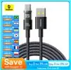 [Taxa Inclusa] Baseus 100w cabo USB de dados e carregamento rápido para smartphone - 1