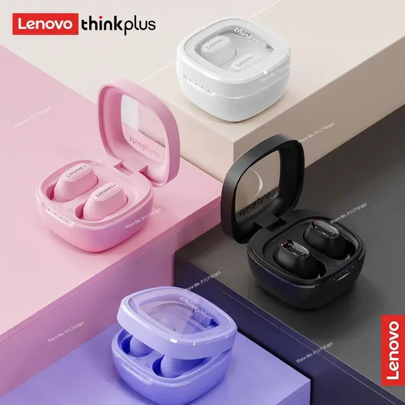 Lenovo-XT62 Bluetooth 5.3 Fones De Ouvido, Sem Fio, HiFi, Esporte, Redução De Ruído, Fone De Ouvido com Microfone, Controle De Toque, TWS, Original - 1