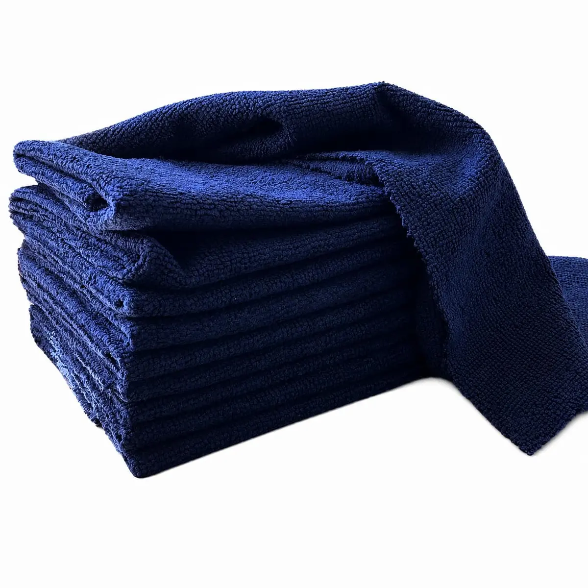 Kit 10 panos de microfibra Magica 36x33 cm AZUL ESCURO