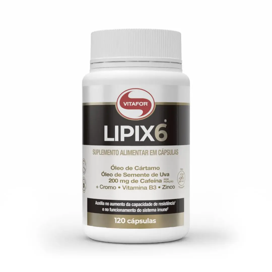 Vitafor - Lipix6 - 120 Cápsulas