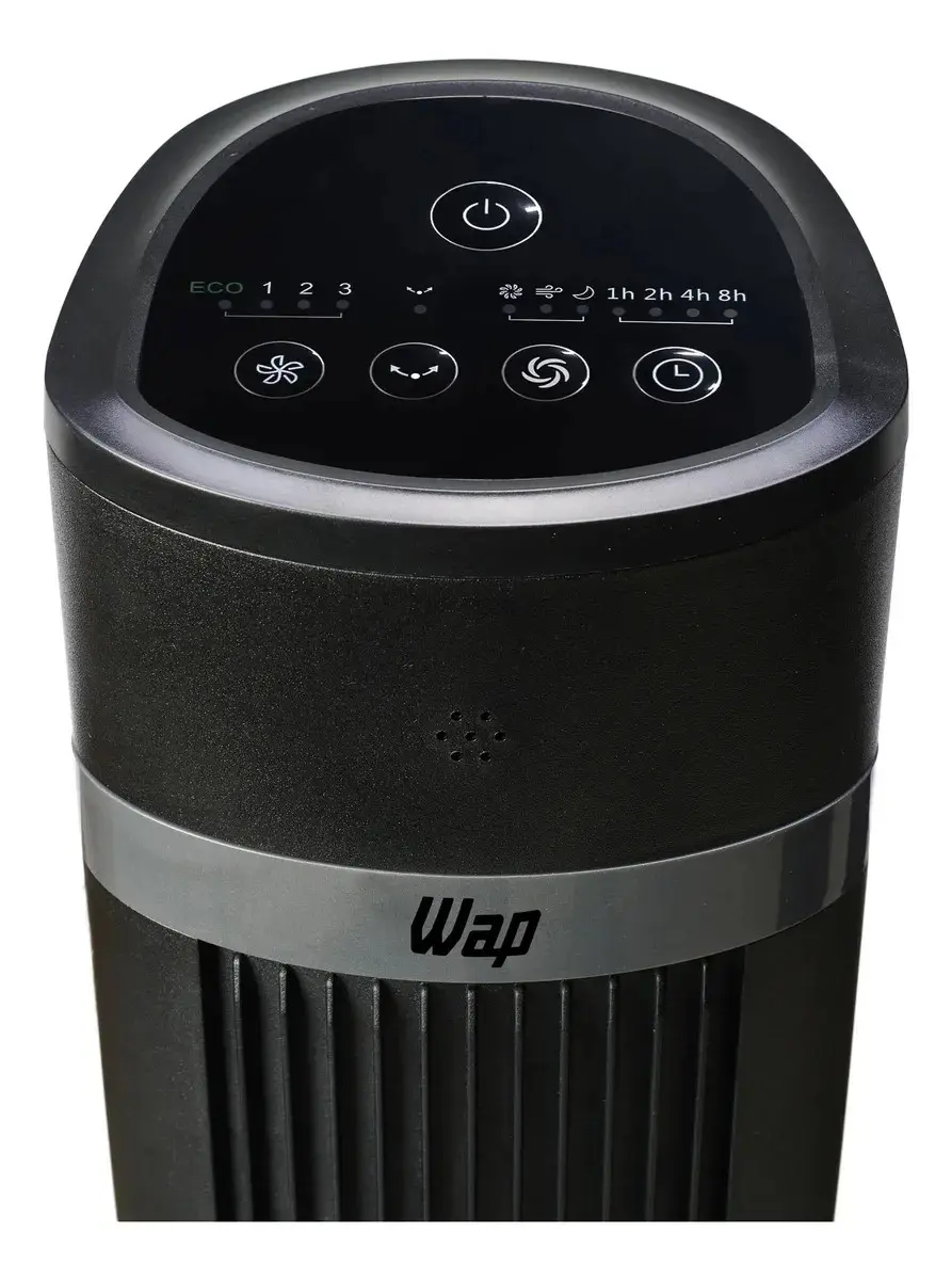 Ventilador Torre AIR SILENCE WAP Silencioso Oscilante com Controle Remoto 4 Velocidades e Desligamento Automático thumbnail 8