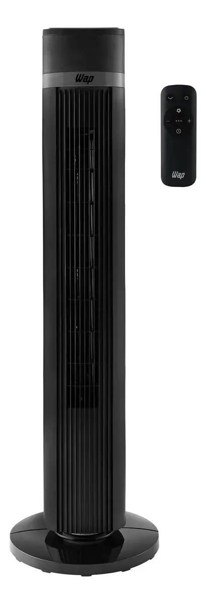 Ventilador Torre AIR SILENCE WAP Silencioso Oscilante com Controle Remoto 4 Velocidades e Desligamento Automático thumbnail 9