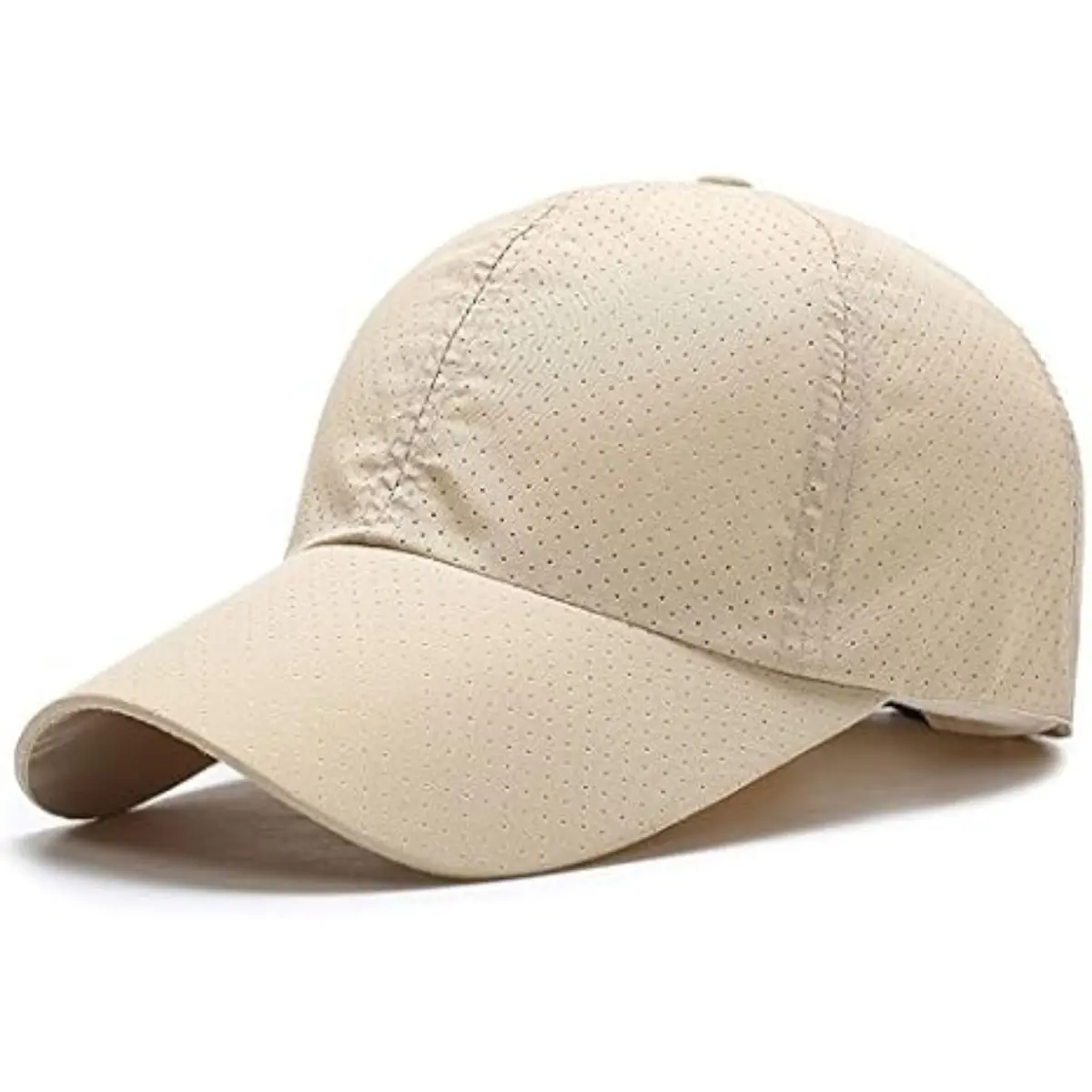 Boné Esportivo Unissex de Secagem Rápida, Nude | Respirável, Ajustável, Leve, Ventilado, Ideal para Corrida, Trilha, Praia, Bike e Uso Diário