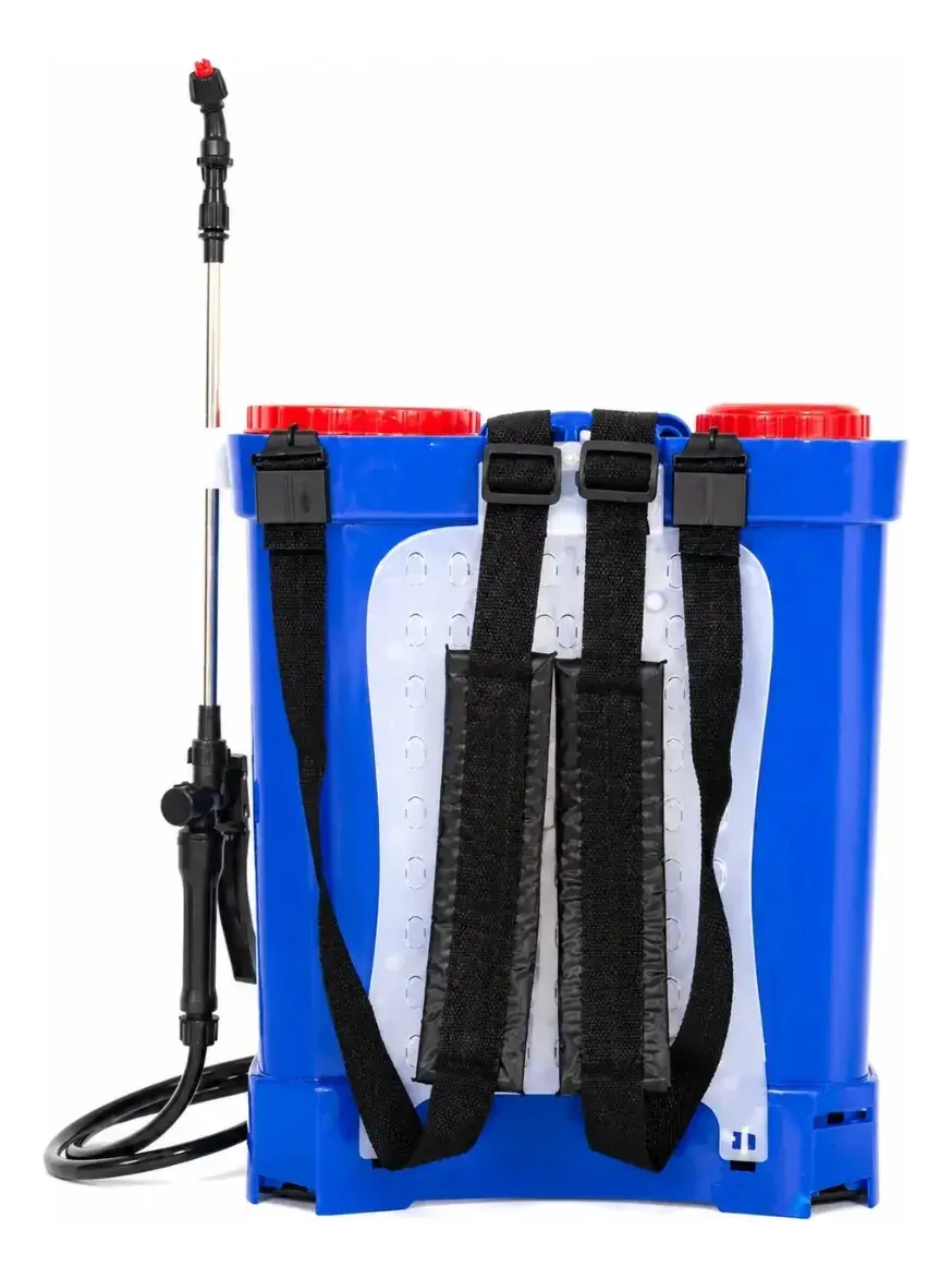 Pulverizador Costal a Bateria Kawashima 20L Azul com Bico Ajustável thumbnail 9