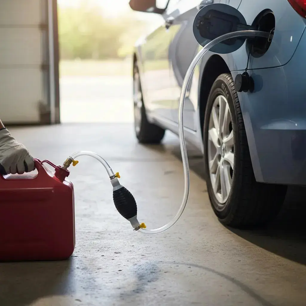 Bomba Manual Sucção Óleo Etanol Água Gasolina - 1