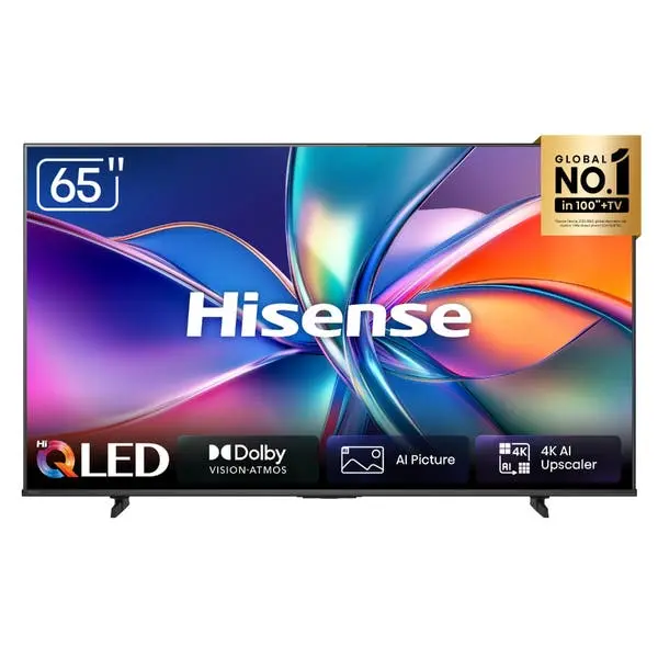 Smart Tv Hisense 65 4k Qled 65q6qv Processador Ai Dolby Atmos