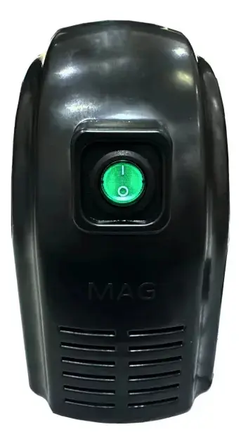 Protetor Eletrônico Estabilizador 1000va Bivolt Mag Lux Cor Preto 4 Tomadas