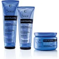 Combo Siàge Hair Plastia Shampoo + Máscara + Condicionador - 1