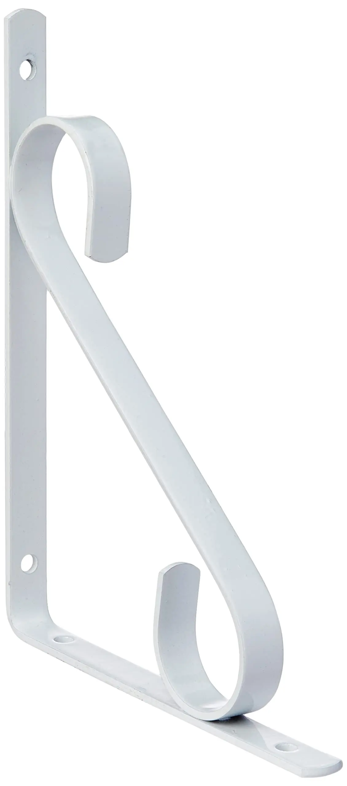 PRAT.K Suporte para Prateleira Branco 20 cm – Fácil Instalação e Durabilidade - 1