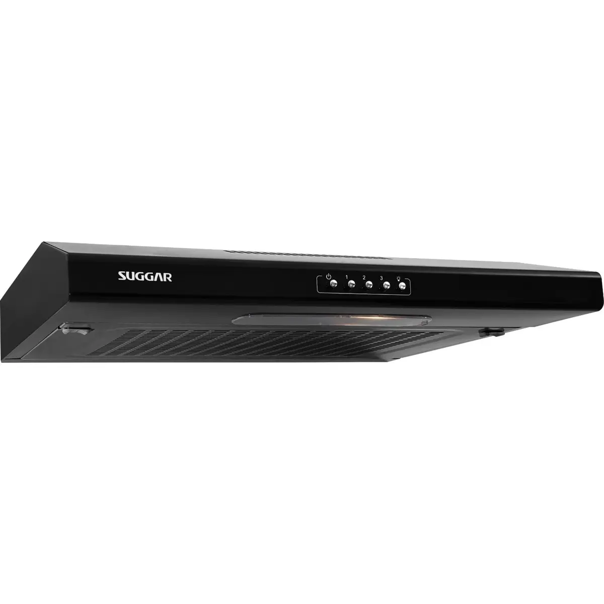 Novo Depurador Slim 60cm 3 Vel. Preto 220V C/Manta - SUGGAR - DI602PT