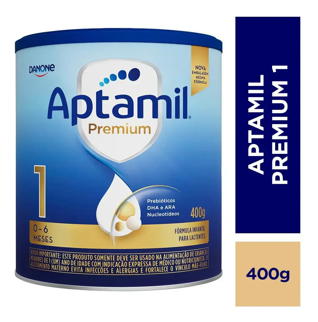 Fórmula Infantil Aptamil Premium 1 400g Danone