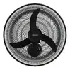 Ventilador de Parede Oscilante 50cm 3 Pás Preto - 1