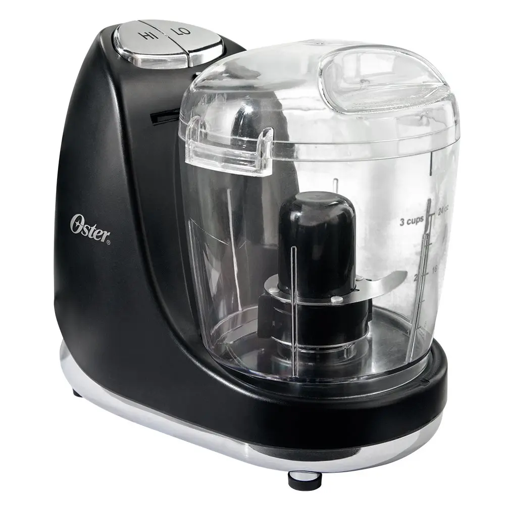 Oster Mini Processador Chromer, 220V, Preto, 125W, 3320