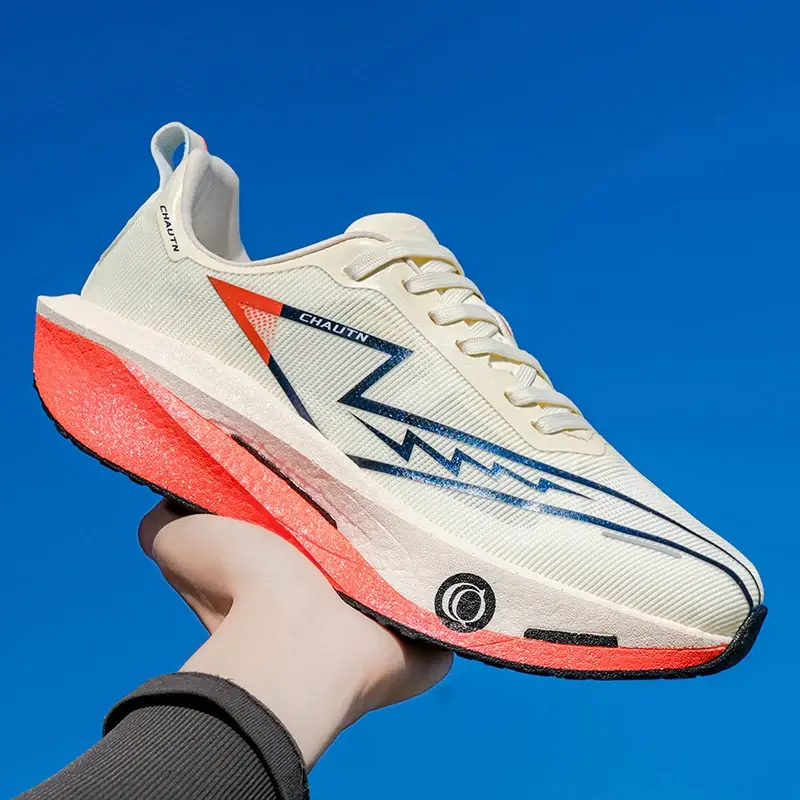 CHUNTA Tênis de Corrida Masculino 2026 com Placa de Carbono para Maratona, Esportivo, Respirável, Leve e Confortável para Mulheres