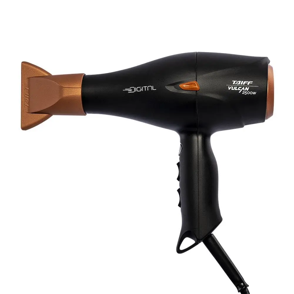 Secador de Cabelo Taiff Vulcan Digital, 2500W, 220 volts
