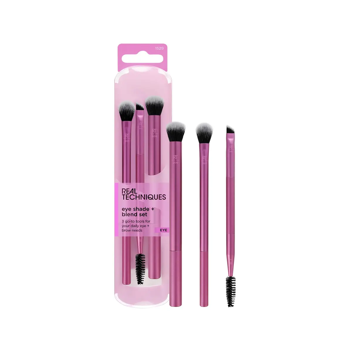 Real Techniques Pincel para Sombra e Pincel para Aplicação de Cores, Roxo - 1