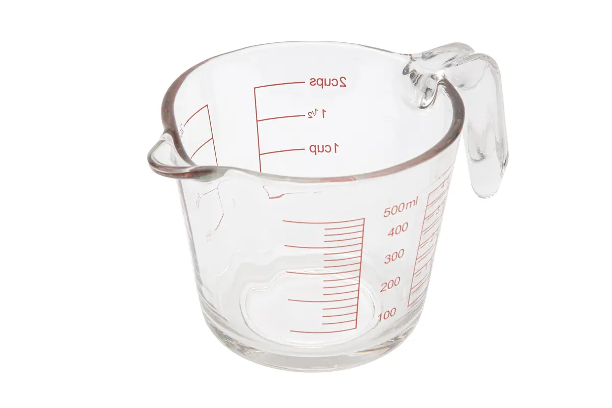 Mimo Style Jarra Medidora de Vidro Transparente, 550ml