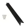 36 Raios Inox Preto 2mm x 290mm com Niples Aro 29 - 1