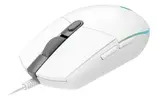 Mouse Gamer G203 RGB 8000 DPI - Branco - 1