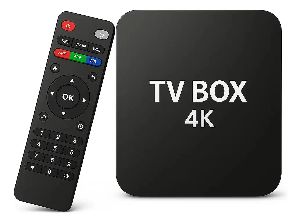 TV Box LTL Android 4K 512GB 8GB Wi-Fi Conversor Smart Preto HDMI